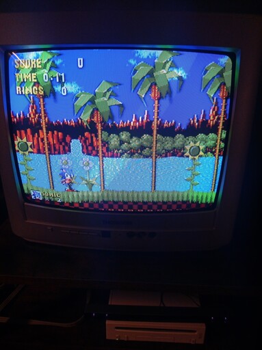 CRT tv